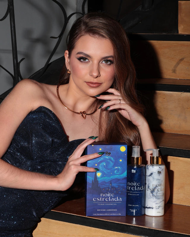 Kit Noite Estrelada: Body Splash + Loção Hidratante na internet